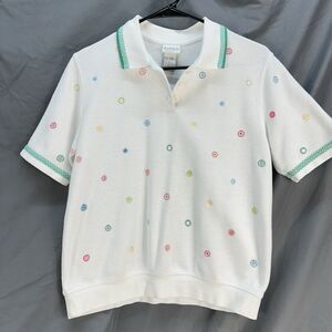 Koret Francisca Womens Top Size Small Vintage 80’s Coastal Grandmother